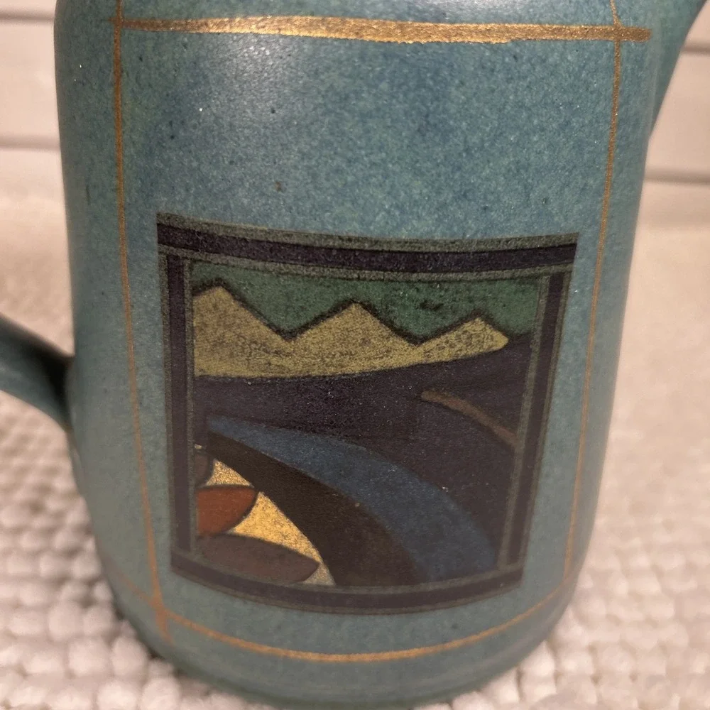 Handmade Pottery Teapot by Paul Laird Green 8